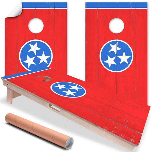 Tennessee State - Cornhole Board Wrap - Set of 2 - Tampa Home & Garden Store