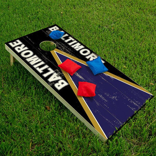 Baltimore Football - Cornhole Board Wrap - Set of 2 - Tampa Home & Garden Store