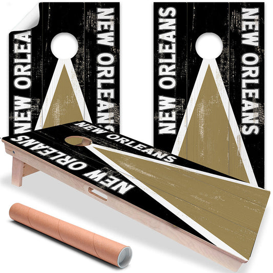 New Orleans Football - Cornhole Board Wrap - Set of 2 - Tampa Home & Garden Store