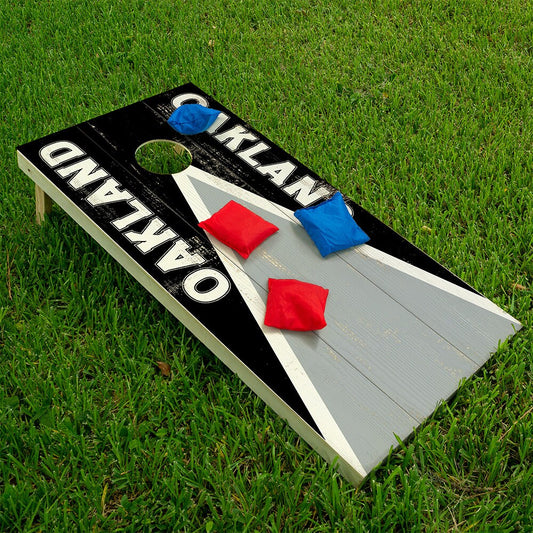 Oakland Football - Cornhole Board Wrap - Set of 2 - Tampa Home & Garden Store