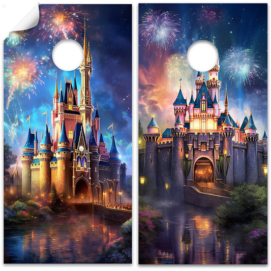 Magic Castles - Cornhole Board Wrap - Set of 2 - Tampa Home & Garden Store
