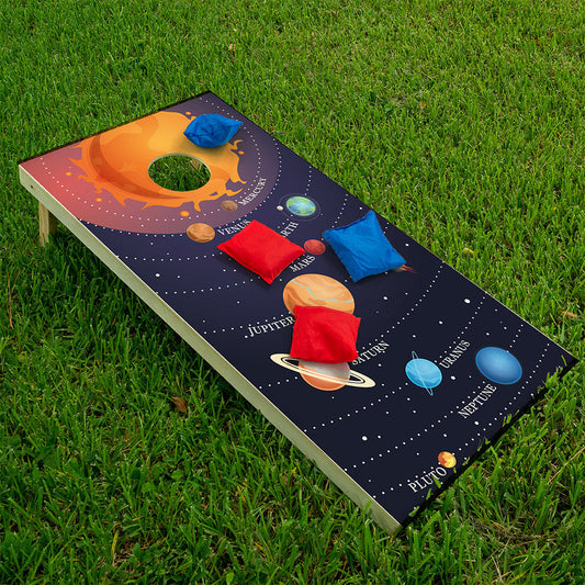 Planetary Solar System - Cornhole Board Wrap - Set of 2 - Tampa Home & Garden Store