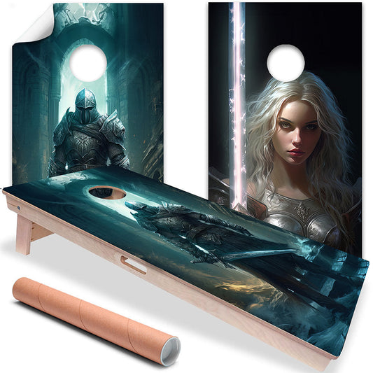 Dragon Warriors - Cornhole Board Wrap - Set of 2 - Tampa Home & Garden Store