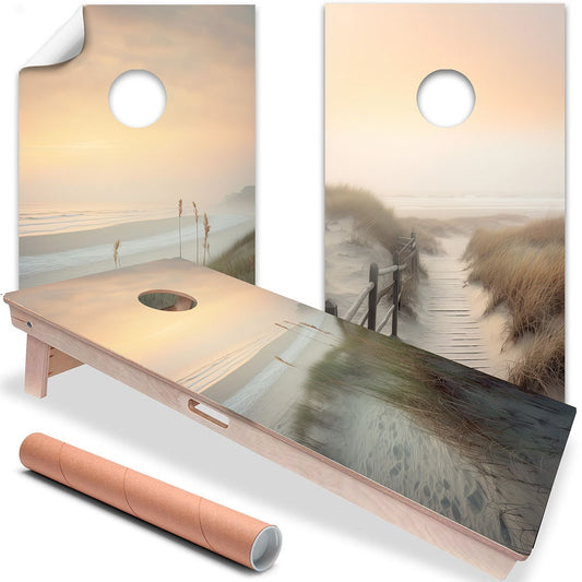 Beach Sand Dunes - Cornhole Board Wrap - Set of 2 - Tampa Home & Garden Store