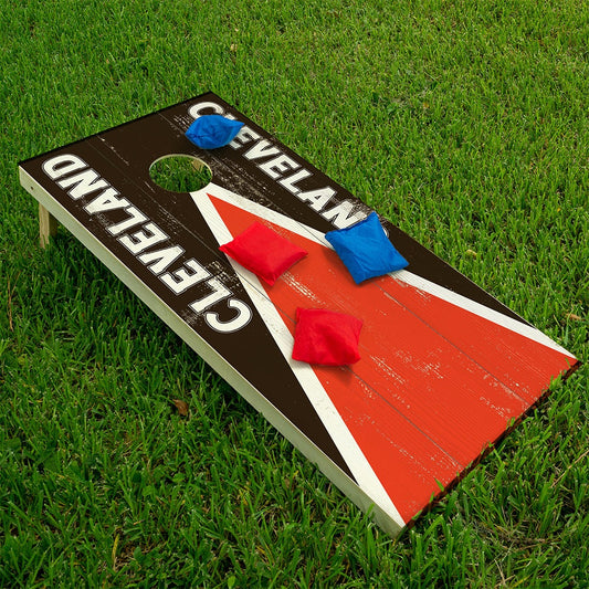 Cleveland Football - Cornhole Board Wrap - Set of 2 - Tampa Home & Garden Store