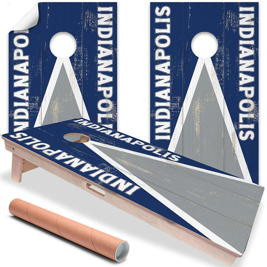 Indianapolis Football - Cornhole Board Wrap - Set of 2 - Tampa Home & Garden Store