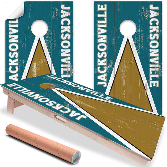 Jacksonville Football - Cornhole Board Wrap - Set of 2 - Tampa Home & Garden Store
