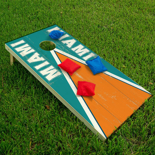 Miami Football - Cornhole Board Wrap - Set of 2 - Tampa Home & Garden Store