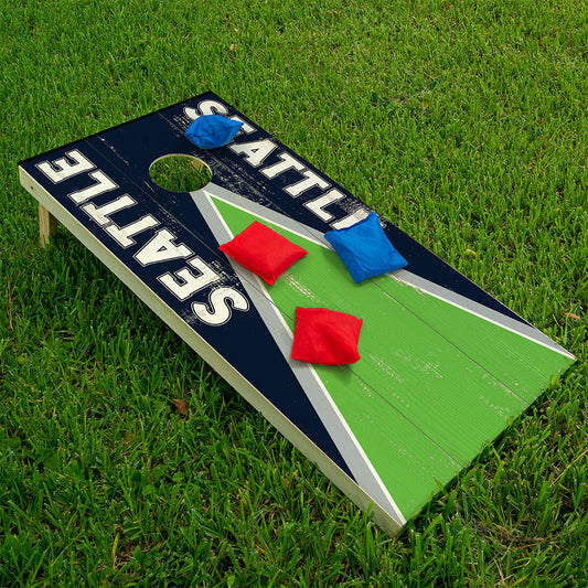 Seattle Football - Cornhole Board Wrap - Set of 2 - Tampa Home & Garden Store