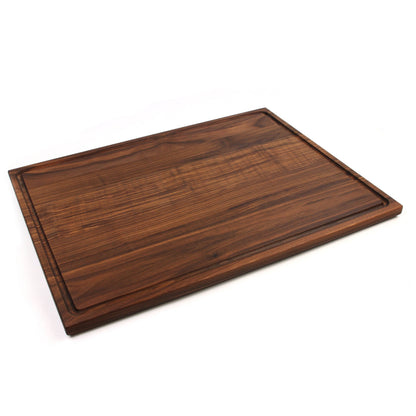 XL Personalized Walnut Serving Tray 24x18 with beveled edge by Refine Kitchenware on Tampa Home & Garden Store