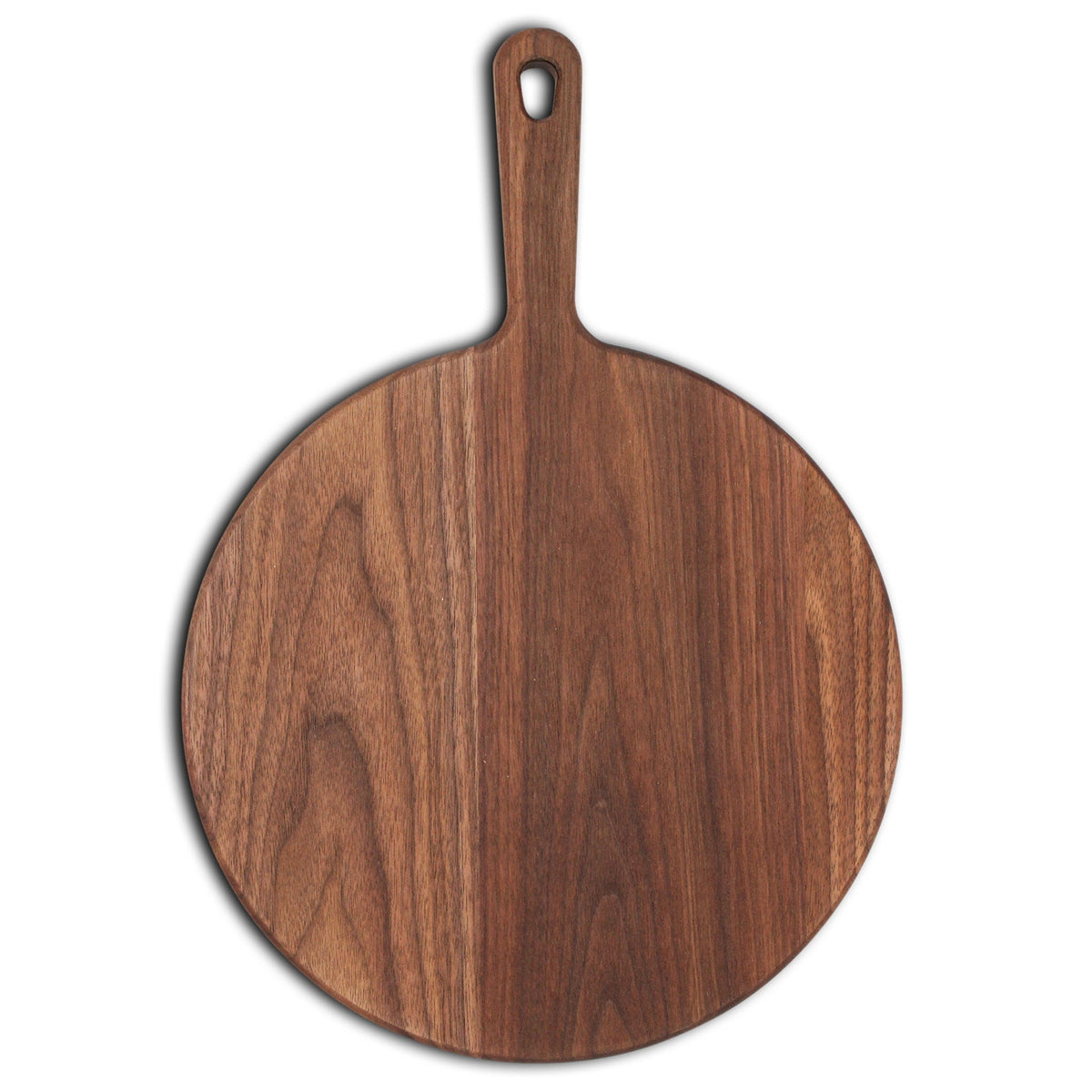 XL Walnut paddle cutting board with handle, Refine Kitchenware, USA handmade on Tampa Home & Garden Store