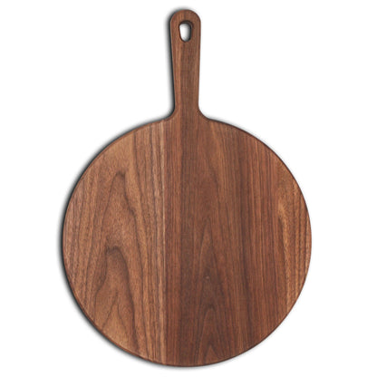XL Walnut paddle cutting board with handle, Refine Kitchenware, USA handmade on Tampa Home & Garden Store
