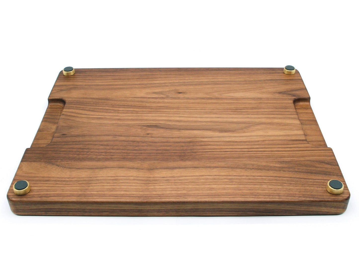 Refine Kitchenware Brass Cutting Board Feet, set of 4 with non-slip pads and screws on Tampa Home & Garden Store