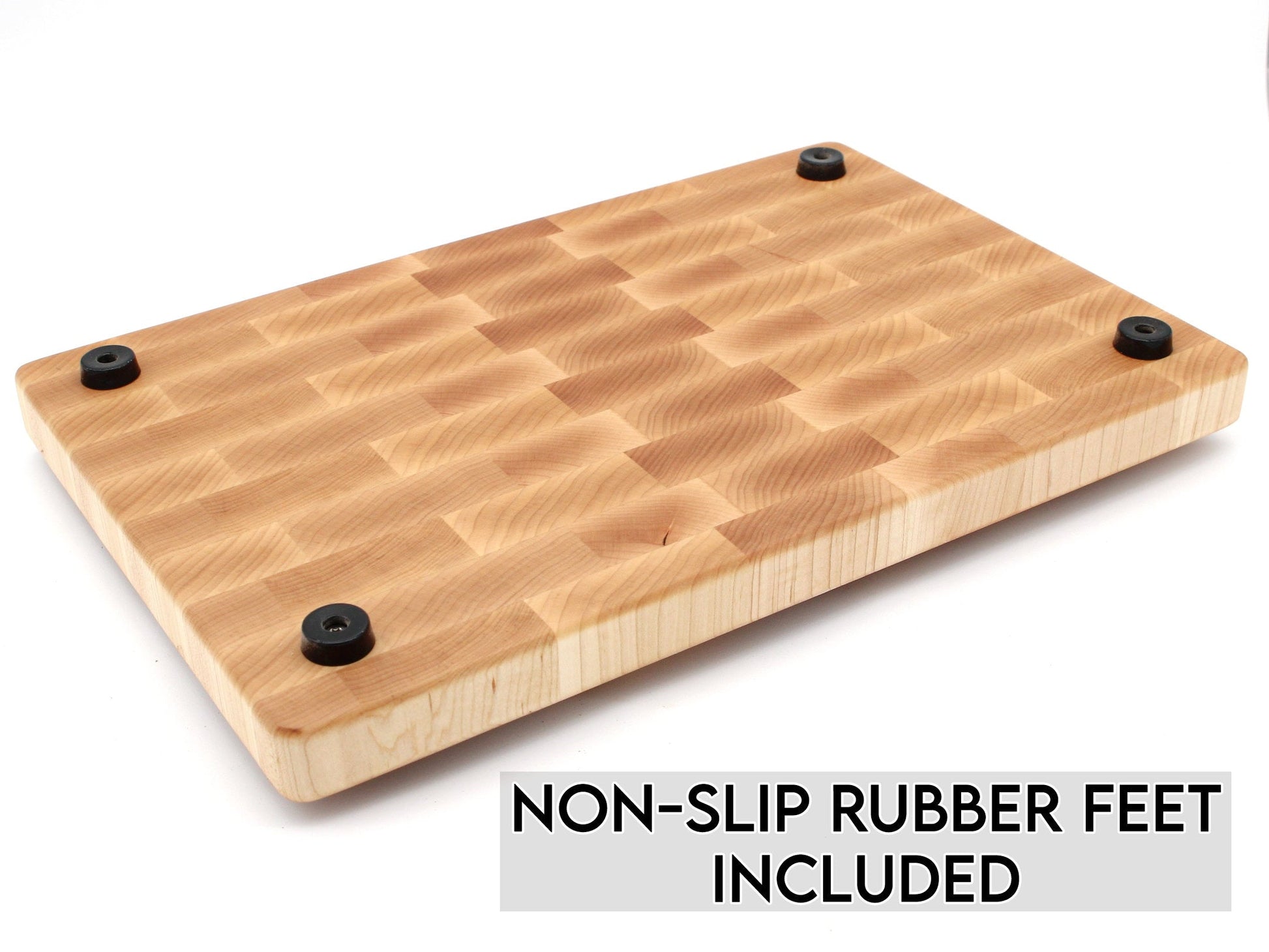 Wedding gift extra large end grain walnut cutting board with rubber feet Refine Kitchenware on Tampa Home & Garden Store