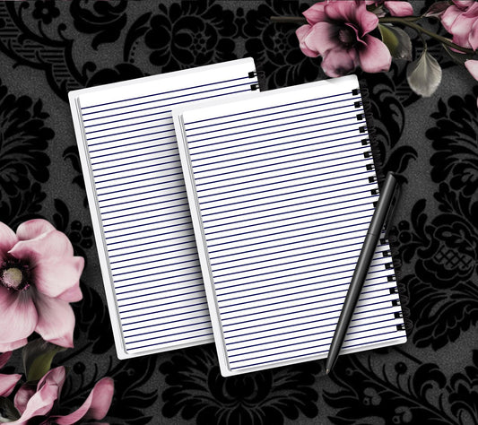 Desert Bones – Gothic Western Floral Notebook - Hand Drawn Detail  – 160 Lined Pages for Daily Tasks, Notes, and Personal Writing - Tampa Home & Garden Store