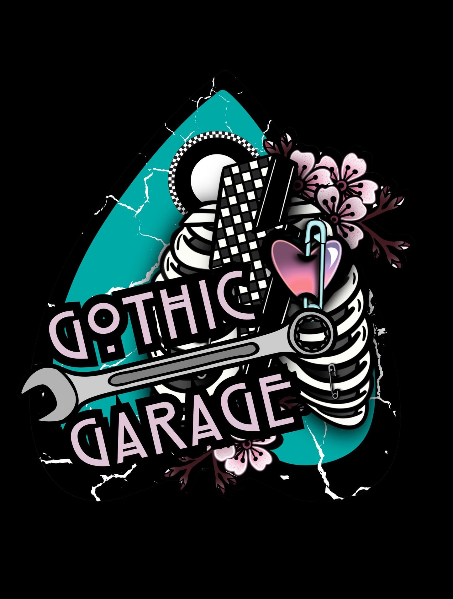 Sick ‘N Dead Gothic Pastel Sticker Sheets for Collecting and Scrapbooking - High-Quality, Vibrant Designs, Perfect Budget Friendly Gifts