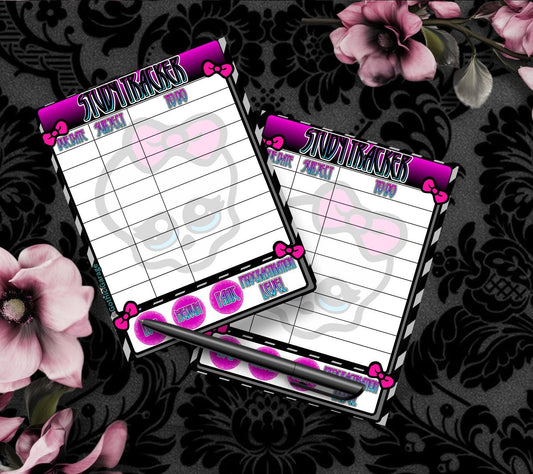Gothic Study Tracker Notepad – Cute Pastel Skull Planner for Students & Procrastinators - Tampa Home & Garden Store