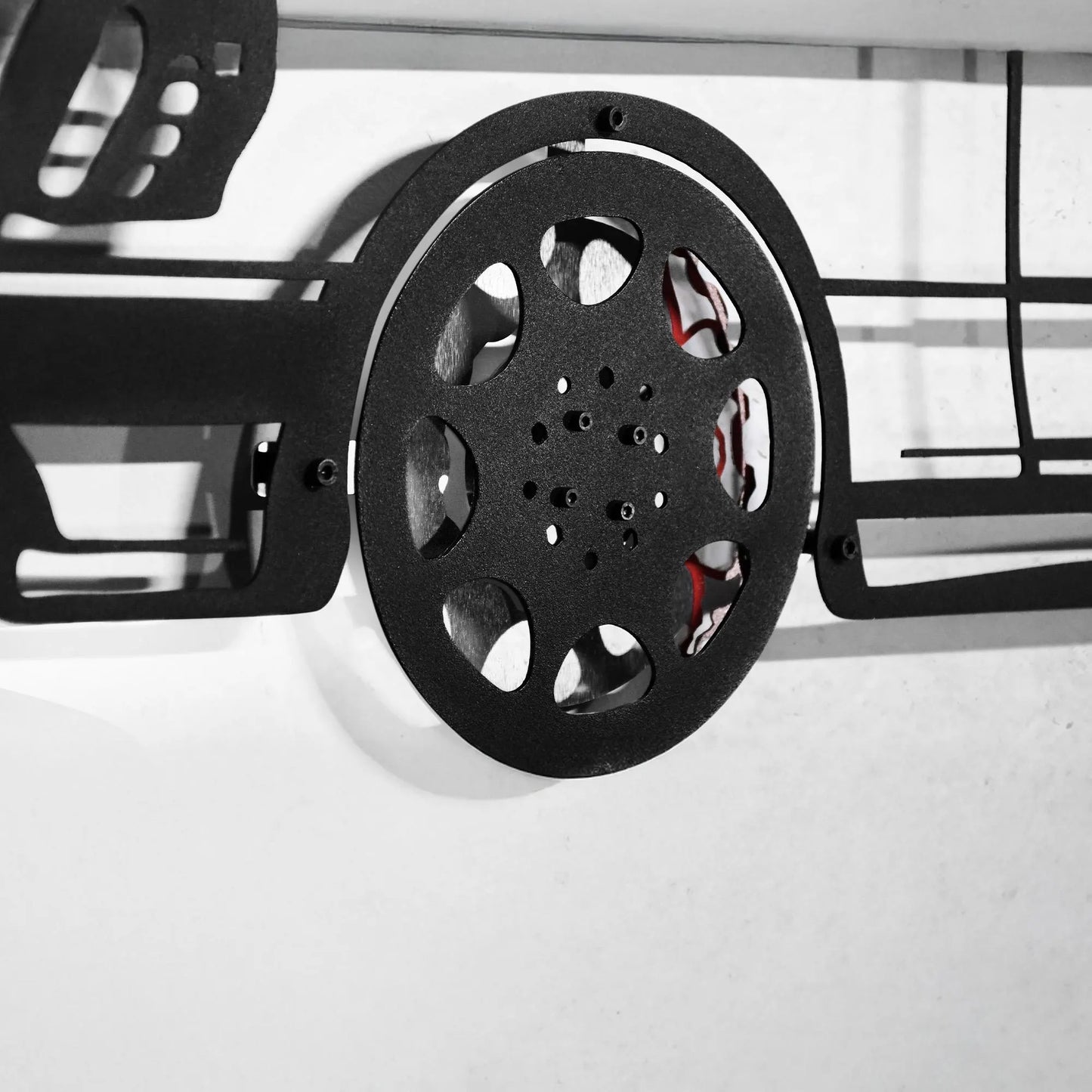 Custom Car Metal Wall Art with Spinning Wheels, Personalized Car Design, Custom Auto Gift for Men, Garage Decor, Your Car Line Art-KAFMEKA048