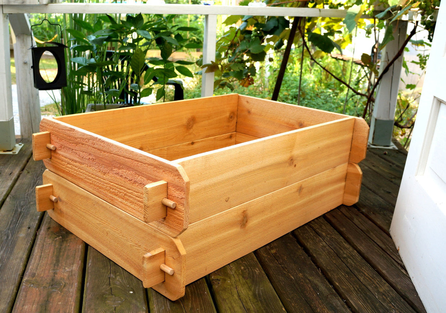 Timberlane Gardens cedar raised garden bed kit double deep (two 2x3) on Tampa Home & Garden Store