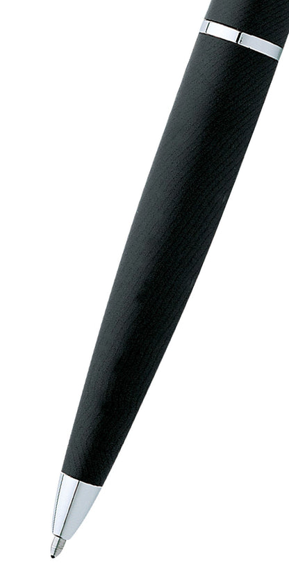 ATX Basalt Black ballpoint pen with textured barrel by A.T. Cross on Tampa Home & Garden Store