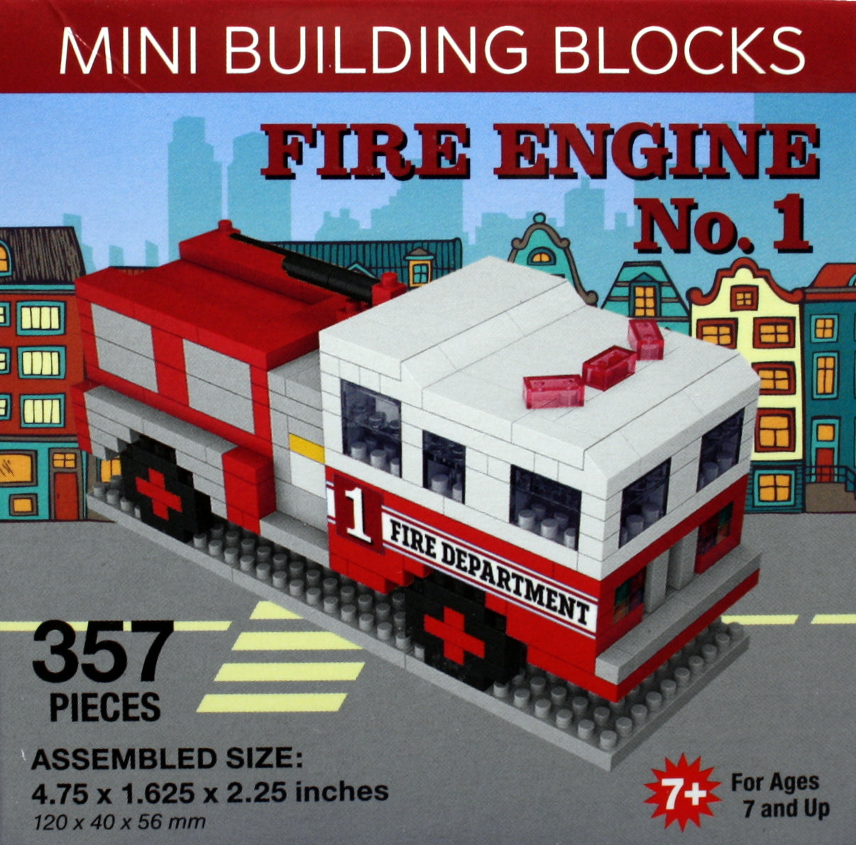 Mini bloques de construcción - Camión de bomberos