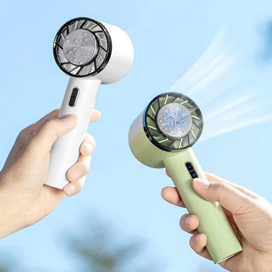 Compact Mini Handheld Fan | Portable USB Cooling Fan with 3-Speed Settings | Lightweight Design for On-the-Go Comfort - Tampa Home & Garden Store