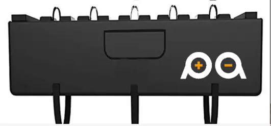 EUNORAU Electric Bike Pick Up Tailgate Pad black heavy-duty fabric with multiple straps on Tampa Home & Garden Store