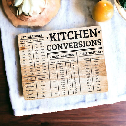 Bamboo Conversions Kitchen Measuring Decor Board