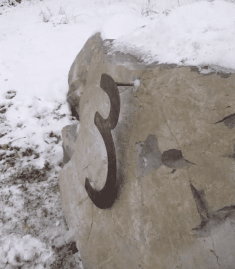 Mission Style House Number 3 metal numeral Rustica Ornamentals on Tampa Home & Garden Store