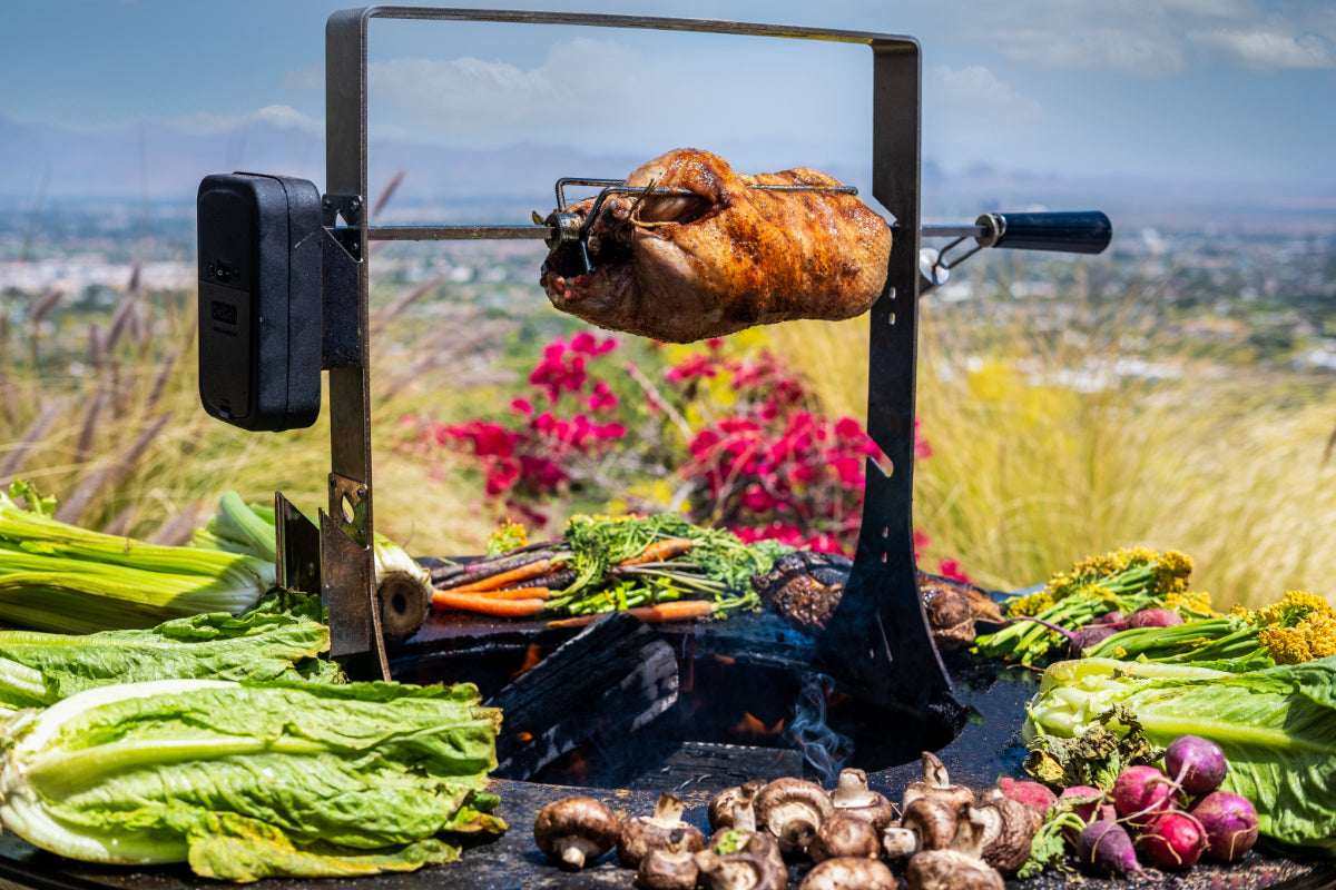 20" Rotisserie Kit - Enhance Your Grill with Versatile Cooking