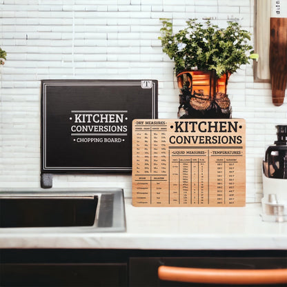 Bamboo Conversions Kitchen Measuring Decor Board