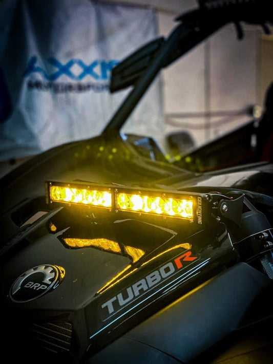 Can-Am X3 12” LED Bar Shock Tower Mount Made In USA - Tampa Home & Garden Store