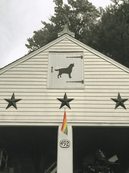 the Labrador Retriever Garden Memorial Art