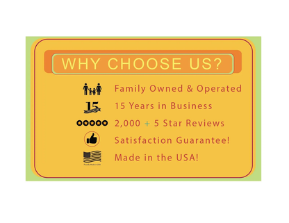 Three Wisemen outdoor Christmas decoration by Rustica Ornamentals featuring a Why Choose Us sign on Tampa Home & Garden Store