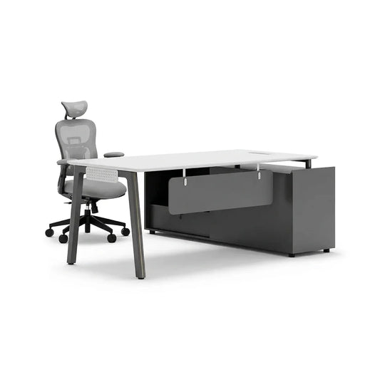 Modern L Shaped Desk And Home Office Storage