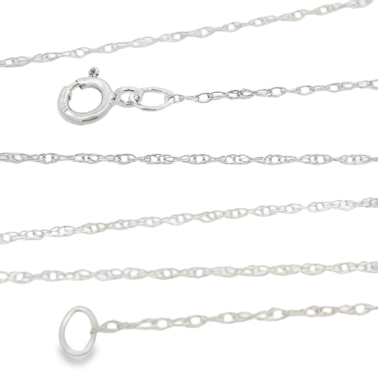 Womens chains 14KT White Gold - Tampa Home & Garden Store