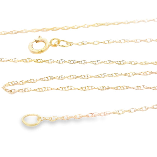 Womens chains 14KT Yellow Gold - Tampa Home & Garden Store