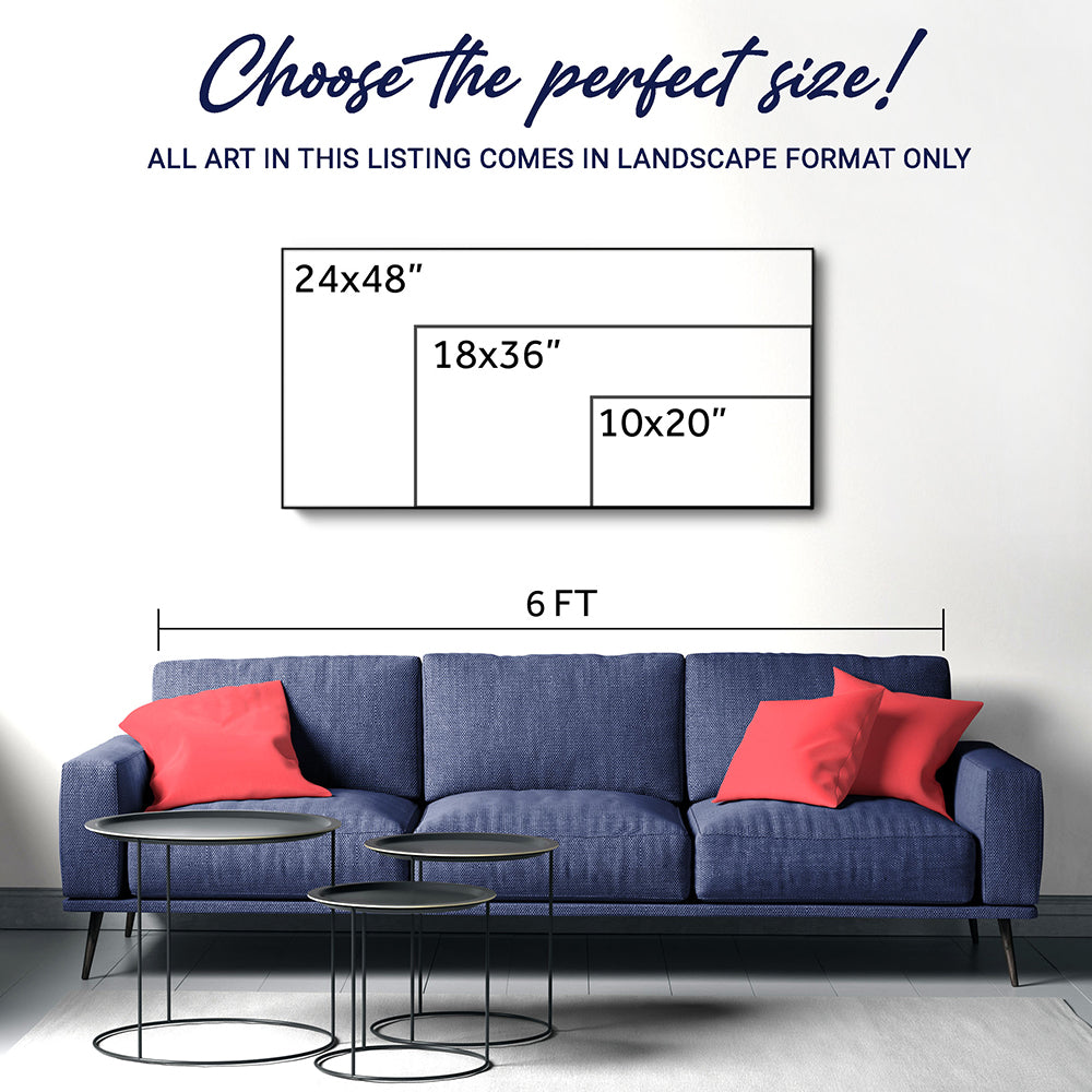Tailored Canvases Gather Sign XIV crafting canvas set, 3 landscape panels 24x48/18x36/10x20 on Tampa Home & Garden Store