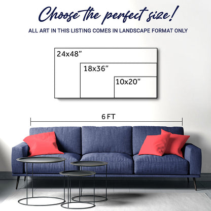 Tailored Canvases Gather Sign XIV crafting canvas set, 3 landscape panels 24x48/18x36/10x20 on Tampa Home & Garden Store