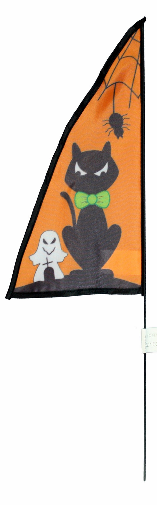Bandera de Halloween de Mission Gallery - Gato Negro