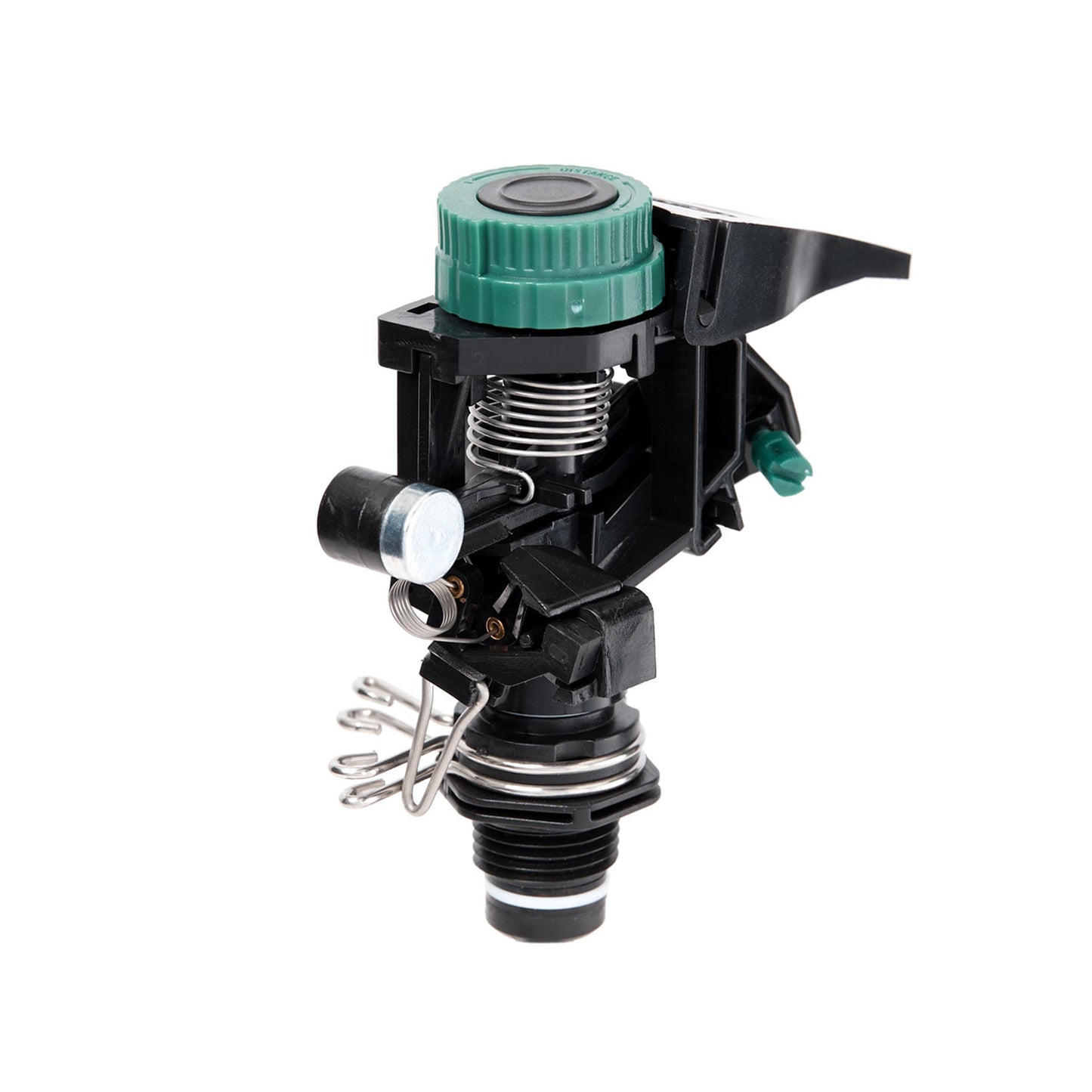 1/2-in MPT impact sprinkler head with weighted arm, Orbit Irrigation, green cap on Tampa Home & Garden Store