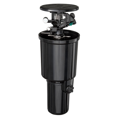 Orbit Pulse Pop-Up Impact Rotor Sprinkler in Canister 55200, black irrigation sprinkler on Tampa Home & Garden Store
