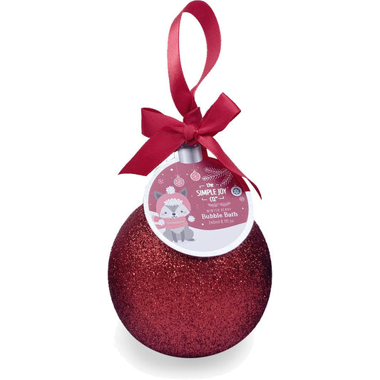 Red Ornament Winter Berry Bubble Bath