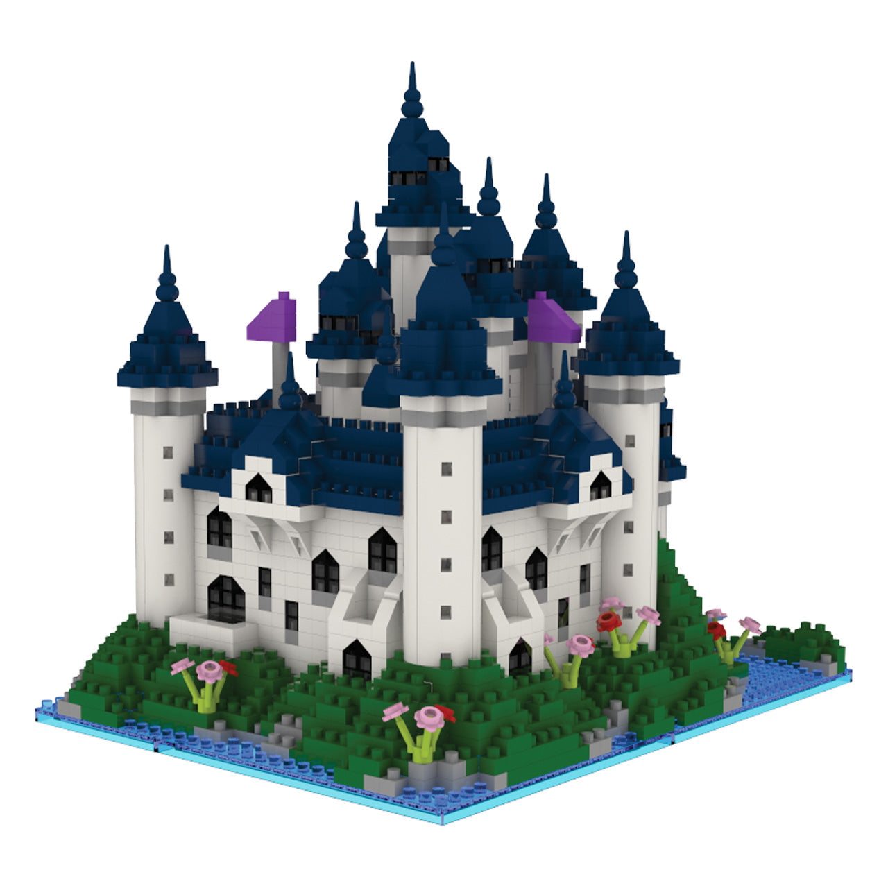 Mini blocs de construction - Château mythique