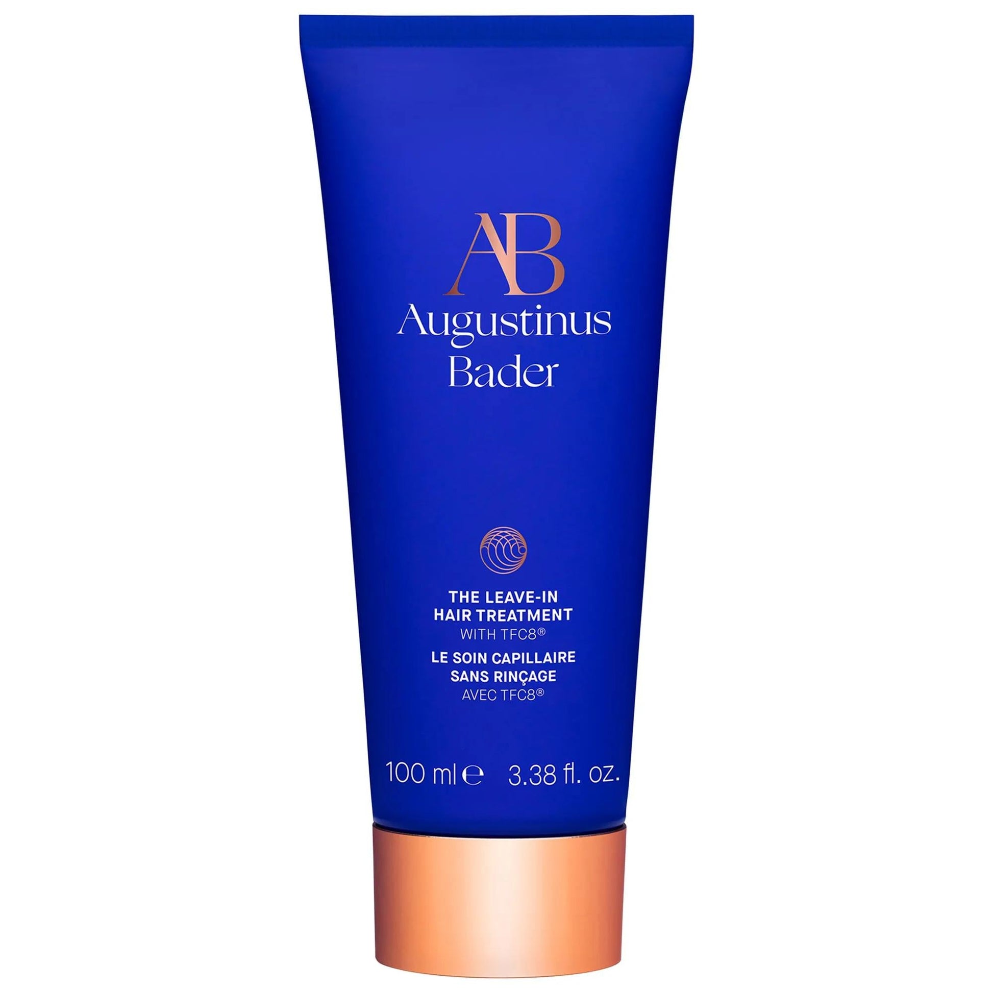 Leave-in hair treatment conditioner Augustinus Bader blue tube with AB logo 100 ml on Tampa Home & Garden Store