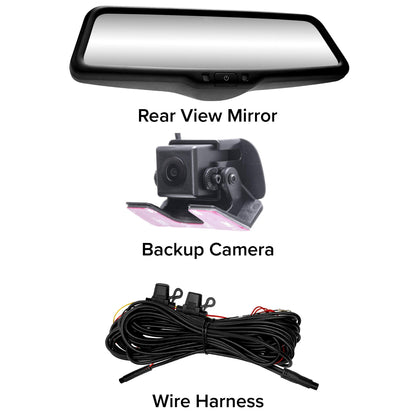 Master Tailgaters rear view mirror dash cam with 10in LCD anti glare and backup camera on Tampa Home & Garden Store