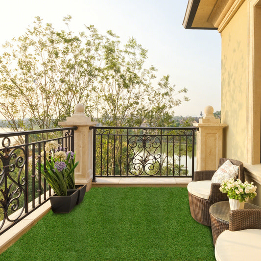 Indoor Outdoor Synthetic Turf Mat with Drainage Holes-L - Tampa Home & Garden Store
