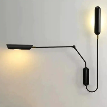 Emma Industrial Wall Lamp for Bedroom Reading