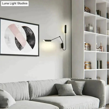 Emma Industrial Wall Lamp for Bedroom Reading