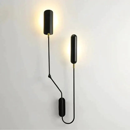 Emma Industrial Wall Lamp for Bedroom Reading